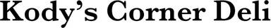 Kody's Corner Deli